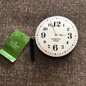 ♠️Kate Spade Clock Coin Purse♠️